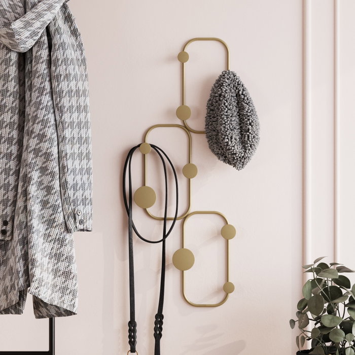 Wallity Lizzard-A Gancho de Pared Dorado Wallity Lizzard-A Gancho de Pared Dorado